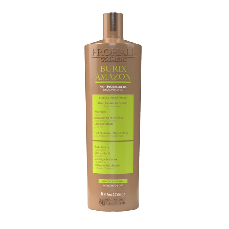Burix Amazon Prohall professional hair straightening treatment for smooth, shiny hair Burix Amazon Prohall professional hair straightening treatment for smooth, shiny hair