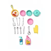Fairies & Princess Cooking Doll Playset | Kitchen Set with Accessories | Kids Role Play Gift (Multicolor)