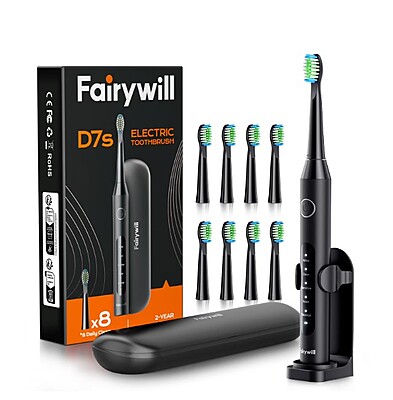 Fairywill D7s Pro Sonic Electric Toothbrush for Adults and Kids
