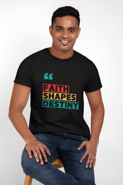 Men' Faith Shapes Destiny