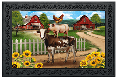 Farm Friends Doormat