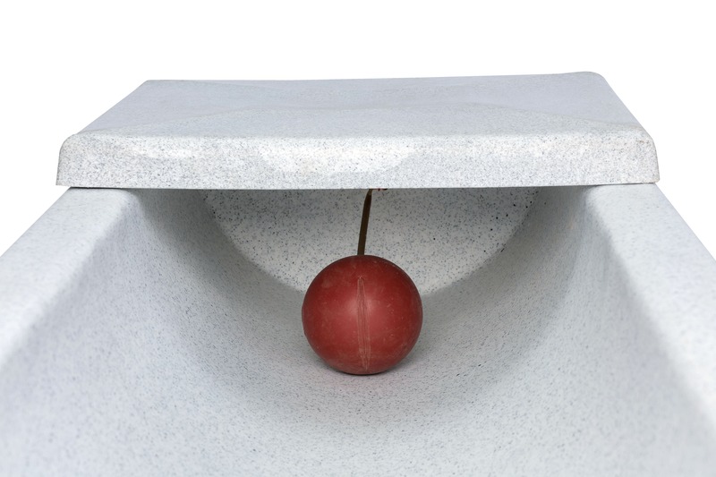 Farmex Drinker Trough 100L 40cm Linear made from food-grade HDPE for sheep and goats details