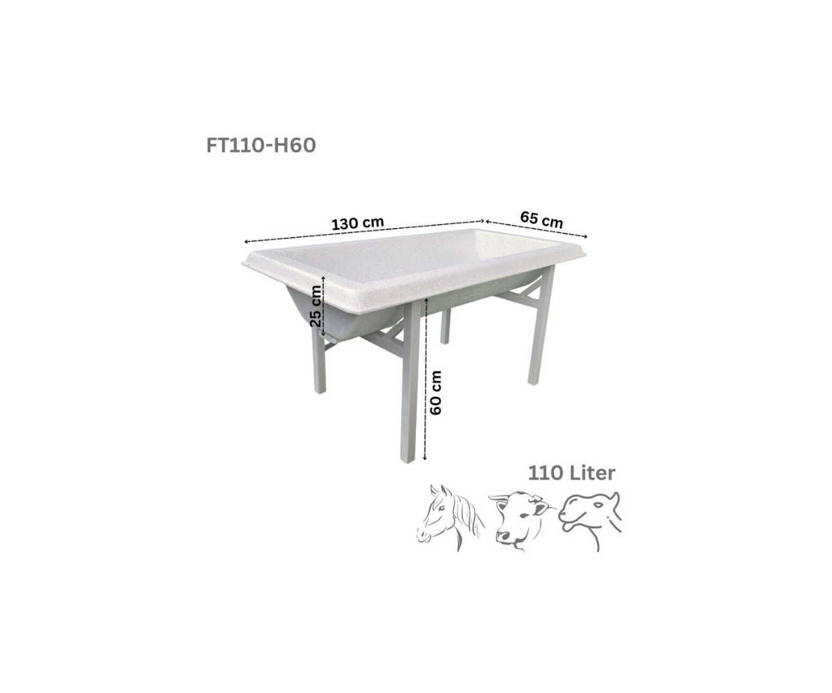 Farmex Trough 110 Liter for small camel, cattle and horse