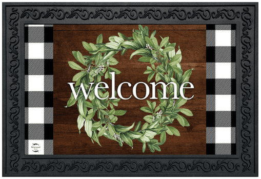 Farmhouse Wreath Doormat