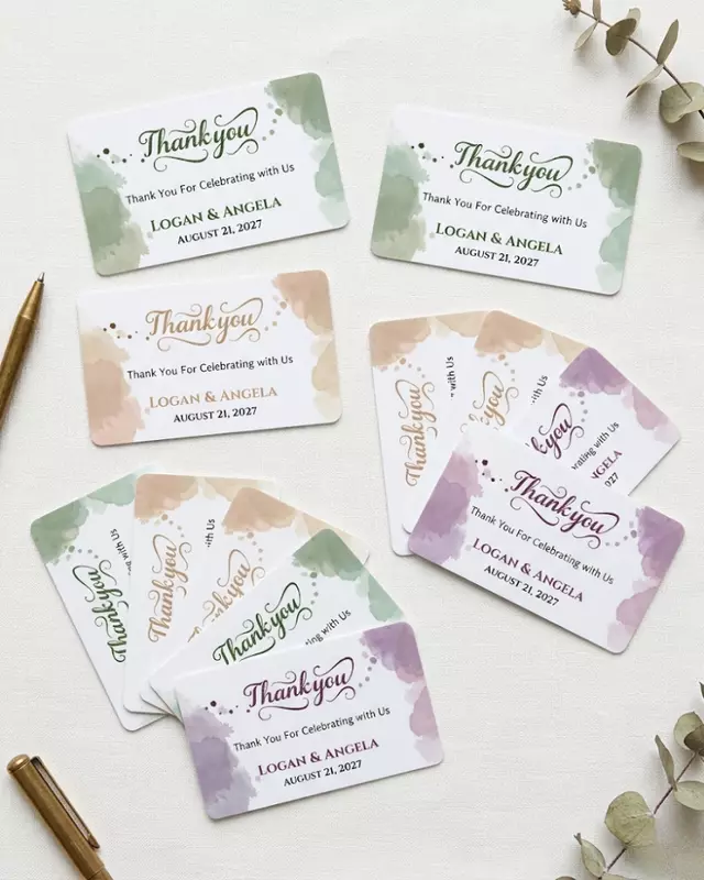 Favor Thank You Cards
