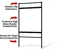 2-Rider Steel Frame — 24x30