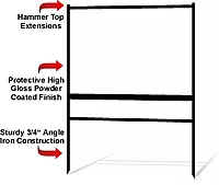 1-Rider Steel Frame — 24x36