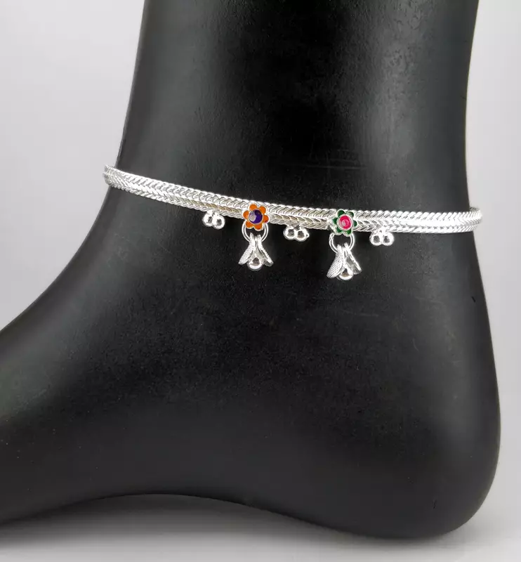 Festival Silver Anklets Wholesale Festival Silver Anklets Wholesale