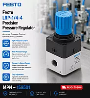 Festo Precision Pressure Regulator LRP-1/4-4