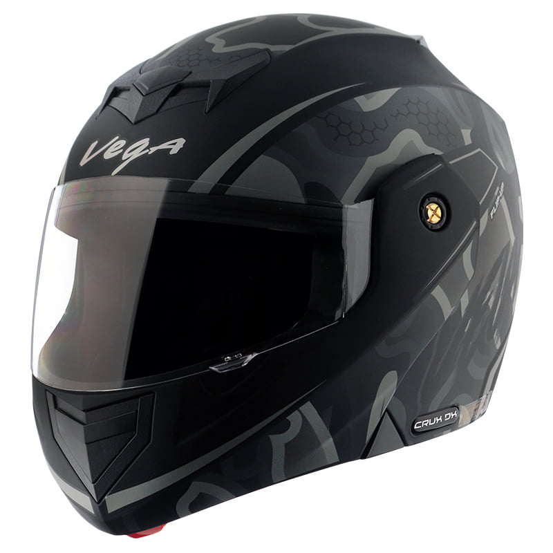 VEGA CRUX DX FIGHTER DULL BLACK GREY C/V (M)