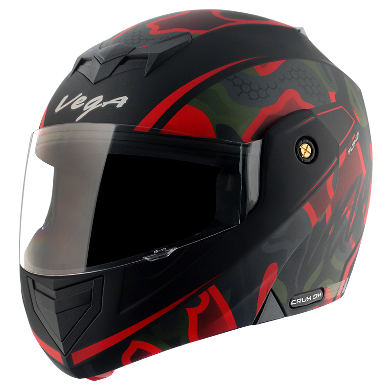 VEGA CRUX DX FIGHTER DULL BLACK RED C/V (M)