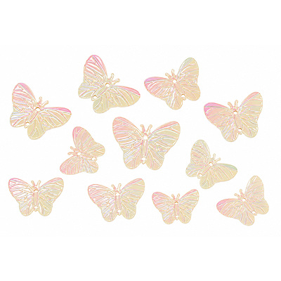 Figura Lentejuela Mariposa Pq*250 Paquete X 250 Unidades