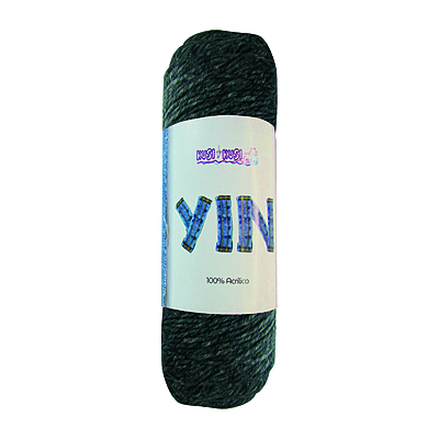 Lana Yin Color 486 Gris Oscuro Paquete X 5 ovillos X 100Gramos