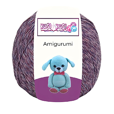Lana Amigurumi Mixed Morado Matizado Paquete X 10 ovillos X 100 gramos