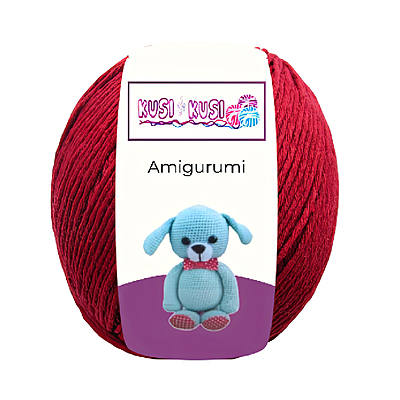 Lana Amigurumi Col 24 Vinotinto Paquete X 10 ovillos X 100 gramos