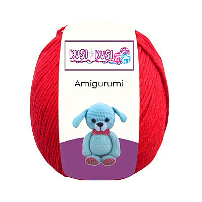 Lana Amigurumi Col 23 Rojo Paquete X 10 ovillos X 100 gramos