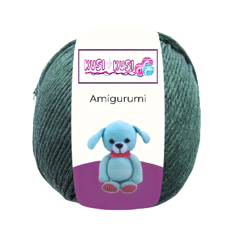 Lana Amigurumi Col 14 Verde Oscuro Paquete X 10 ovillos X 100 gramos Lana Amigurumi Col 14 Verde Oscuro Paquete X 10 ovillos X 100 gramos