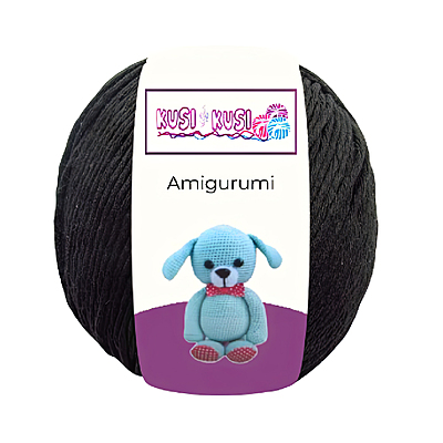 Lana Amigurumi Col 10 Negro Paquete X 10 ovillos X 100 gramos