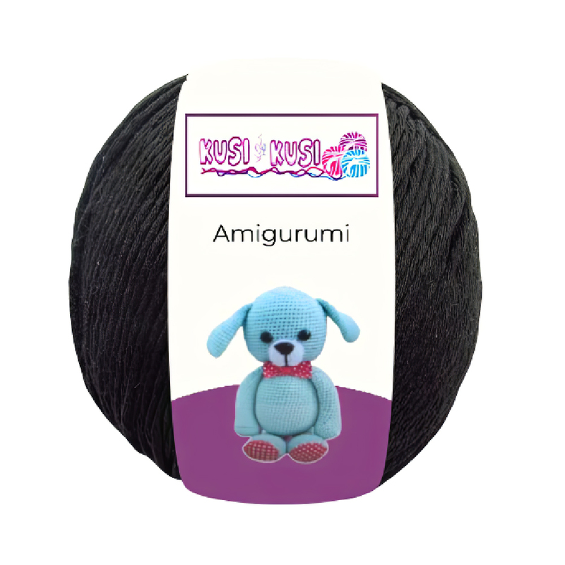 Lana Amigurumi Col 10 Negro Paquete X 10 ovillos X 100 gramos Lana Amigurumi Col 10 Negro Paquete X 10 ovillos X 100 gramos