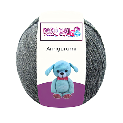 Lana Amigurumi Col 08 Gris Oscuro Paquete X 10 ovillos X 100 gramos