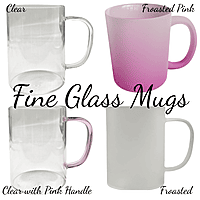 Fine Glass Mugs