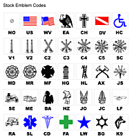 [003-FC3AP1] FF C3 AUTO PLATE (One Line of Text)