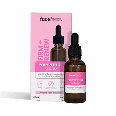 Face Facts Firm & Renew Polypeptide Facial Serum - 30ml Face Facts Firm & Renew Polypeptide Facial Serum - 30ml