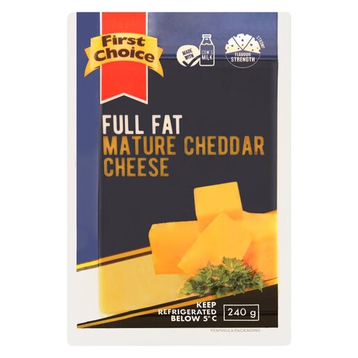 First Choice Mature Cheddar 240g