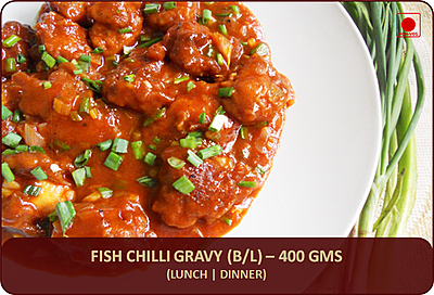 Fish Chilly Gravy (B/L) - 400 Gms