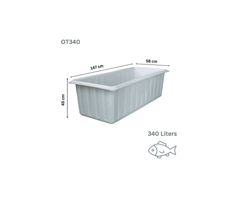 Fish Holding Tank 340 Liters