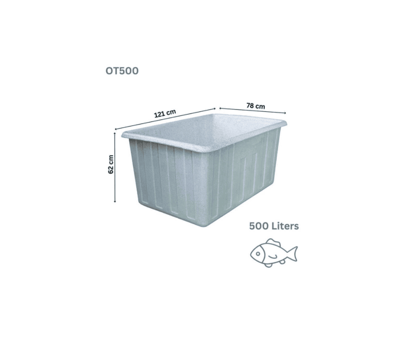 Fish Holding Tank 500 Liters