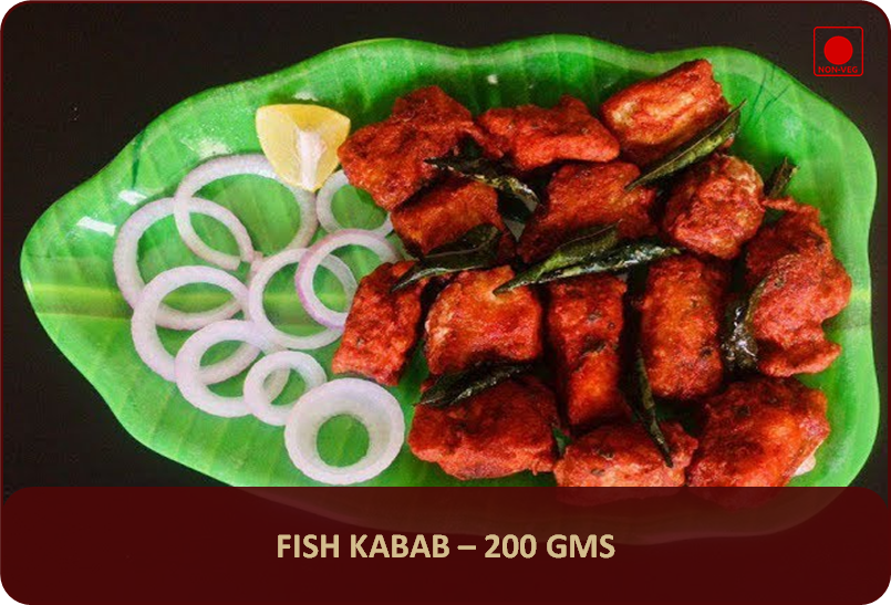Fish Kabab (B/L) - 200 Gms