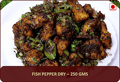 Fish Pepper Dry - 200 Gms