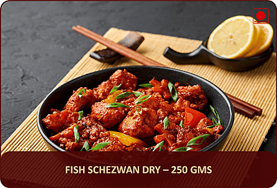 Fish Schezwan Dry - 250 Gms