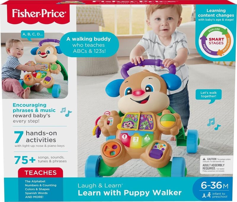 Fisher-Price Laugh & Learn Smart Stages Learn with Puppy Walker