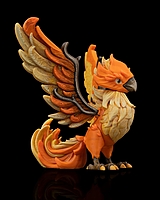 Flamma the Rising Phoenix 3D Toy