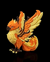 Flamma the Rising Phoenix 3D Toy