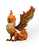 Flamma the Rising Phoenix 3D Toy