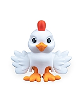 Flapper Chicken 3D Toy