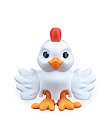 Flapper Chicken 3D Toy