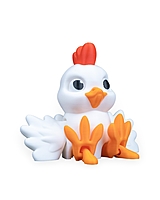 Flapper Chicken 3D Toy