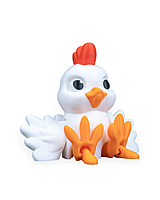Flapper Chicken 3D Toy