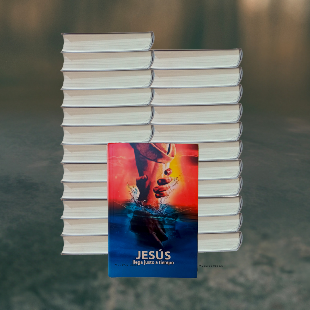 Santa Biblia Portada de Manos / Cubierta Flexible  / Letra Grande - Caja de 24 unidades