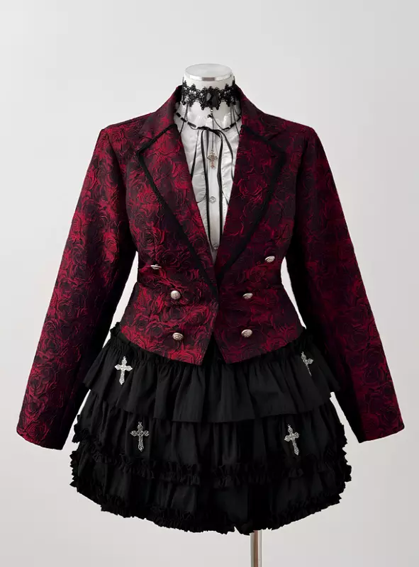 Floral Print Blazer