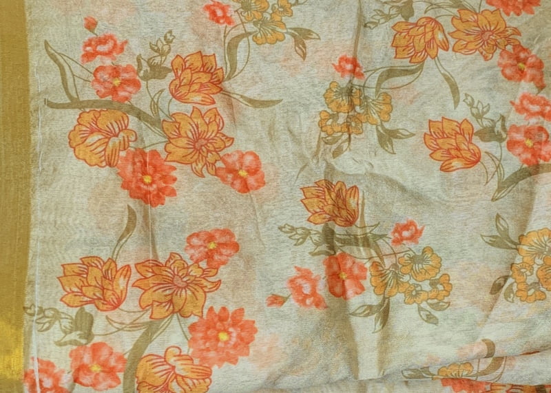 Floral Print Golden Floral Print Golden