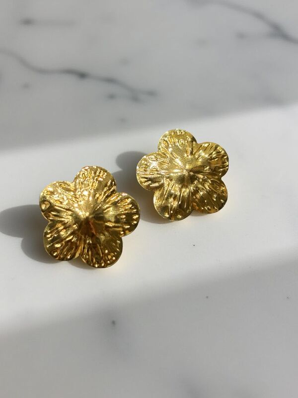 Floral Statement Earrings