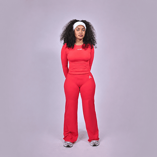Flow State Long Sleeve Wide-Leg Set