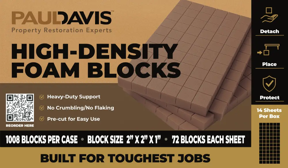 Paul Davis High Density Foam Blocks