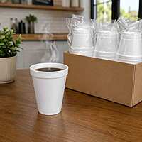 Foam Cup 10oz Dart 40/25