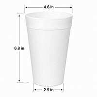 Foam Cup 32oz Dart 20/25